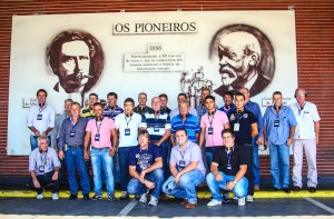 Foto do grupo antes do início do recorrido. Foto: Larissa J. Riberti