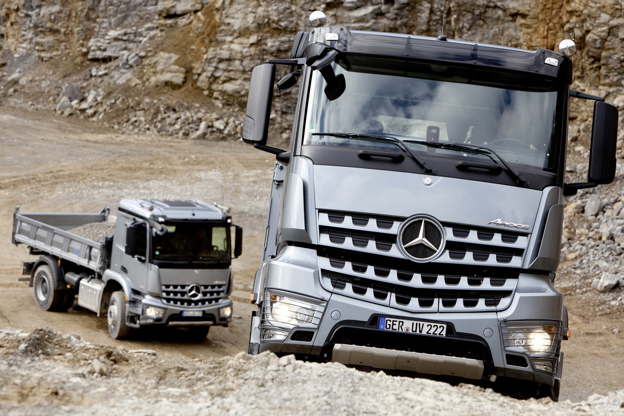 Destaques da Mercedes-Benz na Bauma 2013