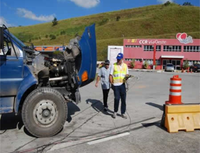 CCR ViaOeste realiza check-up gratuito em 38 caminhões através do programa “Caminhão 100%”