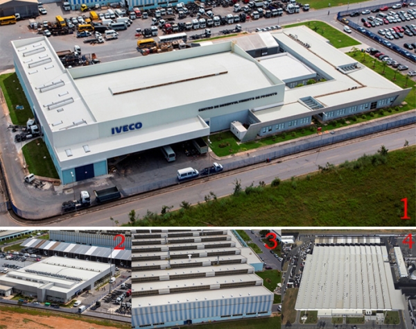 Recursos ambientais na planta da Iveco
