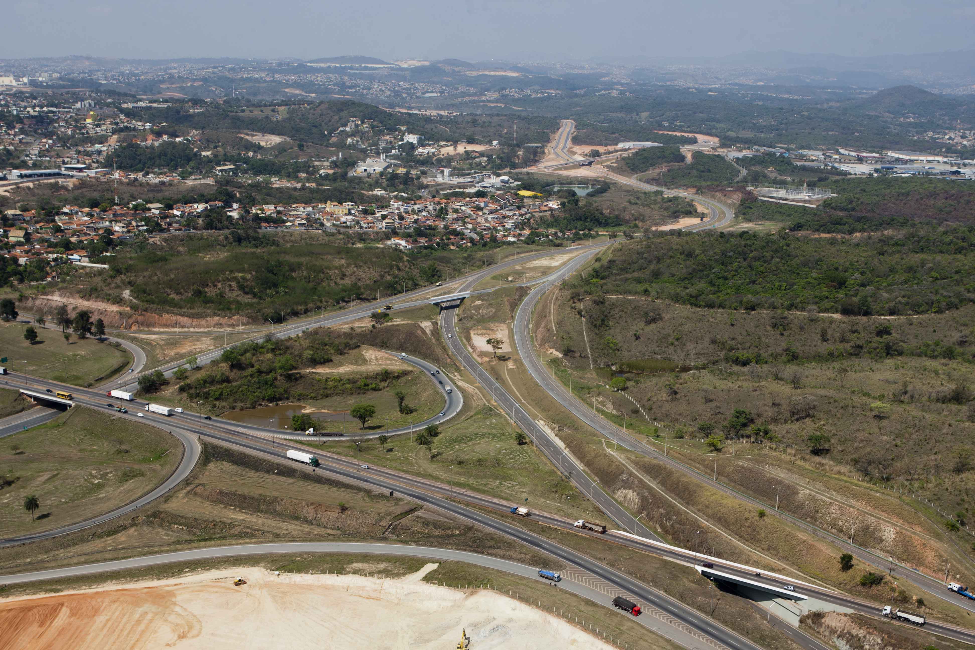 Autopista Fernão Dias inaugura obra do Contorno de Betim