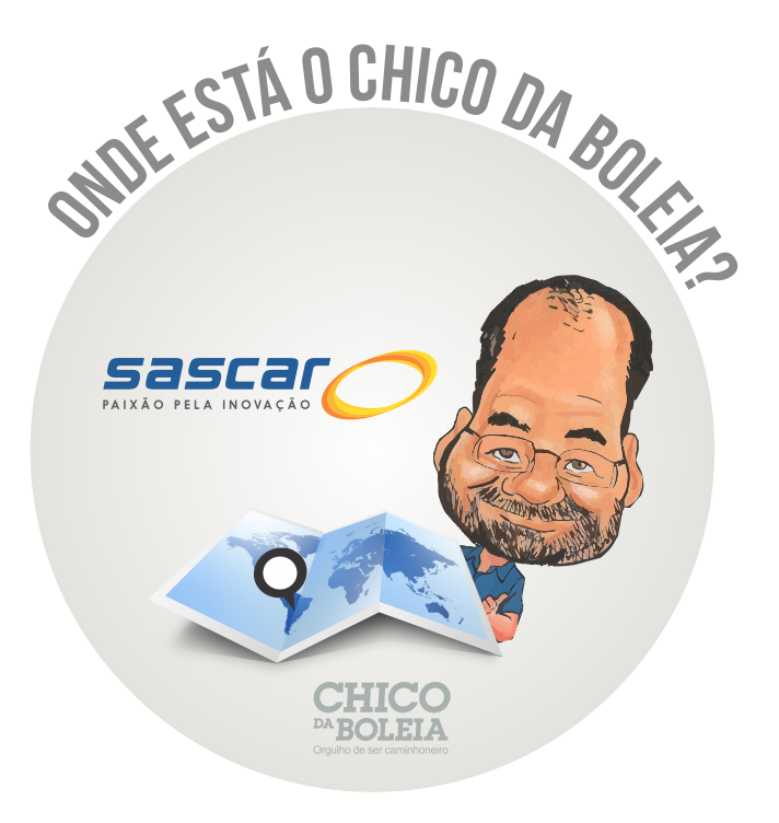 Onde está o Chico da Boleia? A tecnologia Sascar mostra para você!