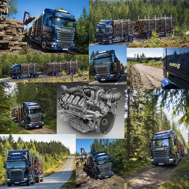 Scania com motor Euro 6 V8 de 730 cv é lançado na Europa