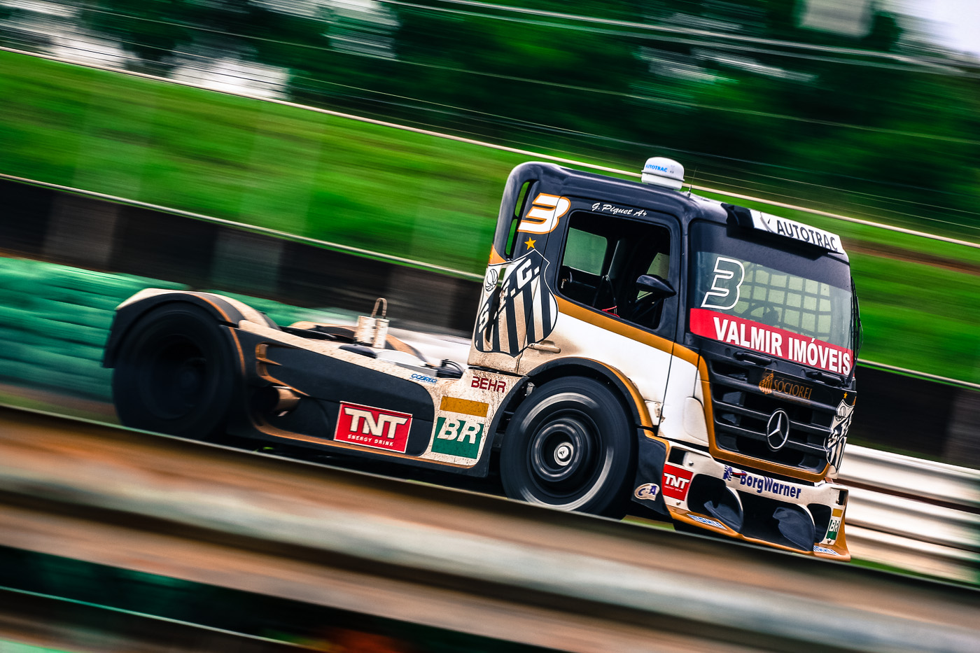 Brasília definirá o campeão brasileiro de Fórmula Truck