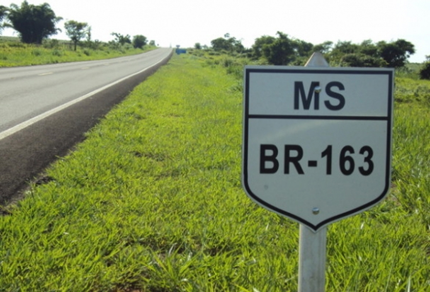 Governo faz nesta terça leilão do trecho no MS da rodovia BR-163