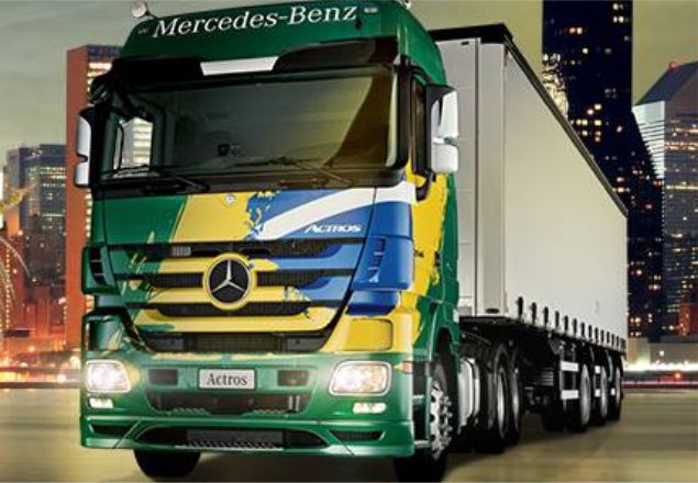 Mercedes-Benz Actros já pode ser adquirido via Finame