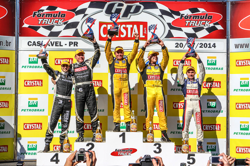 Leandro Totti vence mais uma e já é campeão sul-americano da Fórmula Truck