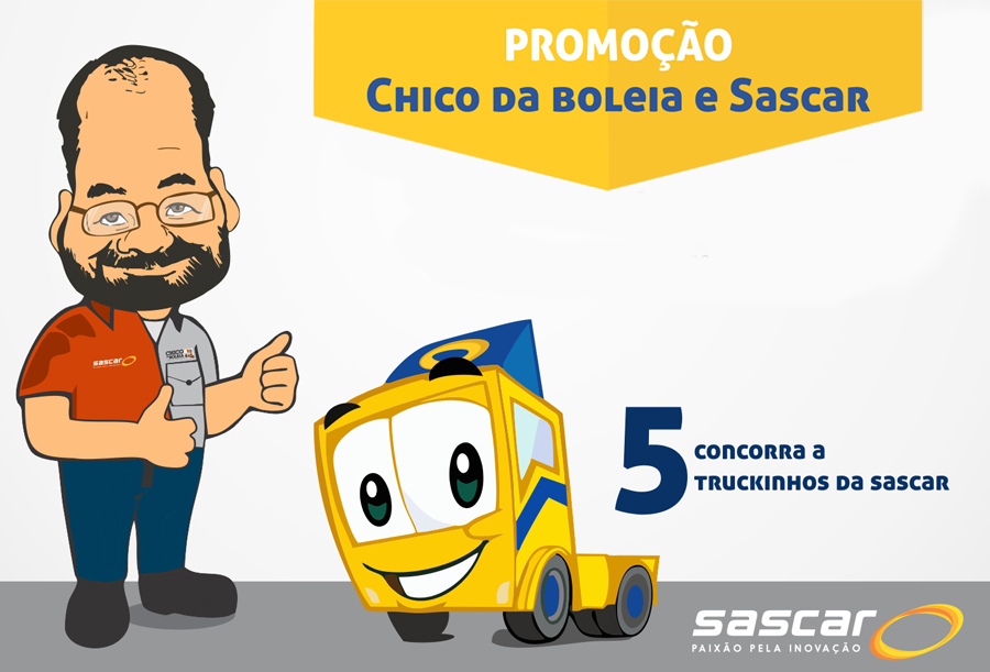 Pariticipe – 5 Truckinhos da Sascar!