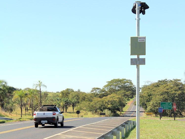 Rodovias ganham 22 radares em setembro