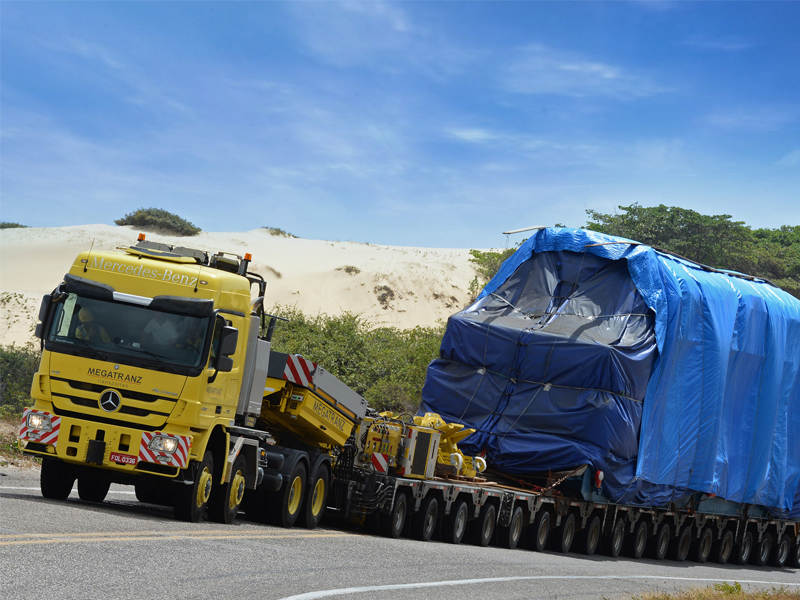 Vídeo release: Primeira operação do Actros 4160 – Fortaleza – Ceará