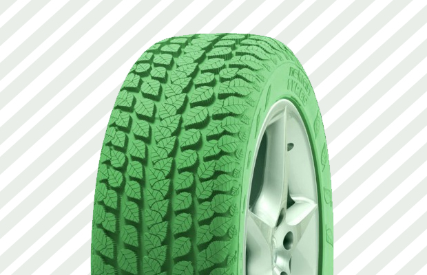 Vem aí o pneu verde, feito de matéria-prima derivada da cana.