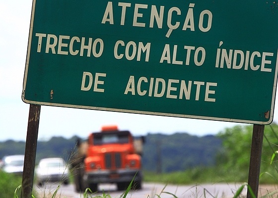 Levantamento aponta trechos mais perigosos das rodovias federais