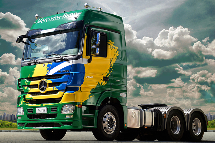 Caminhão Actros Mercedes-Benz atende todas as condições do Finame PSI