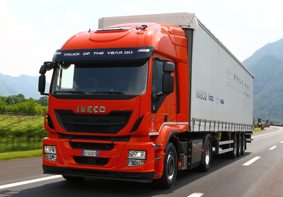 Primeiro veículo movido a gás natural de Israel é um Iveco Stralis