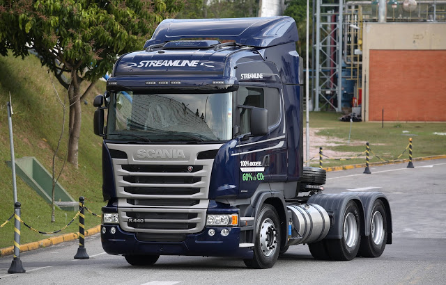 Scania se destaca na oferta de combustíveis alternativos