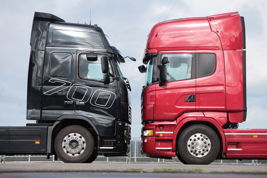 Golias vs. Golias: Volvo e Scania travam duelo