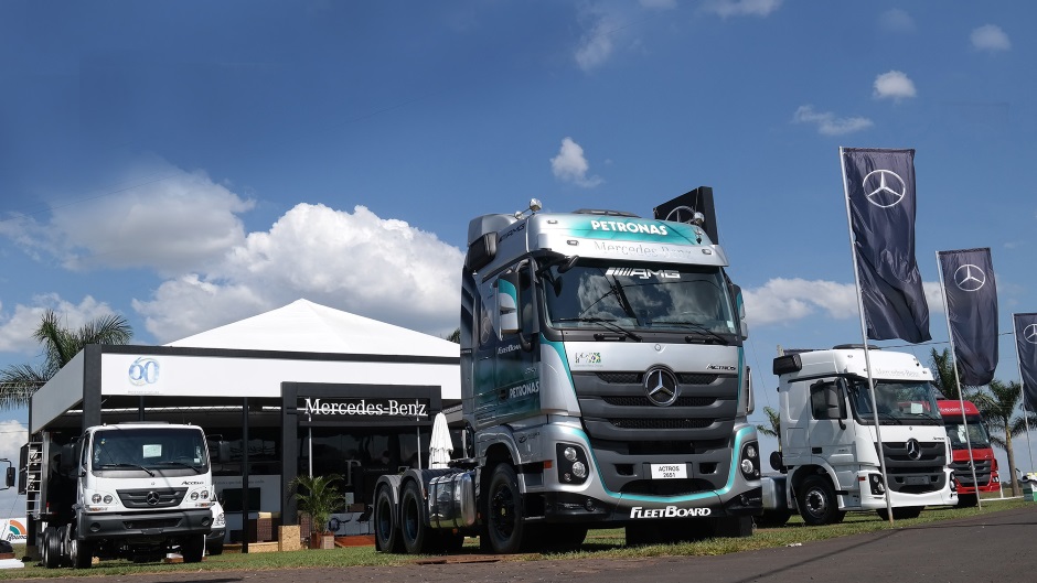 Actros 2651 é atração na 15ª edição da feira Tecnoshow COMIGO