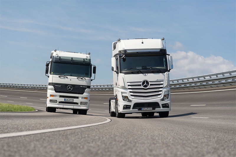 Mercedes-Benz Trucks comemora os 20 anos do Actros  com o lançamento de uma série especial no IAA