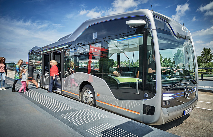 Avant-première mundial – Daimler Buses apresenta ônibus urbano de condução autônoma do futuro