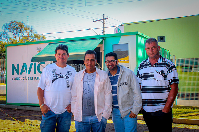 Irmãos Davoli recebe simulador de direção Navig