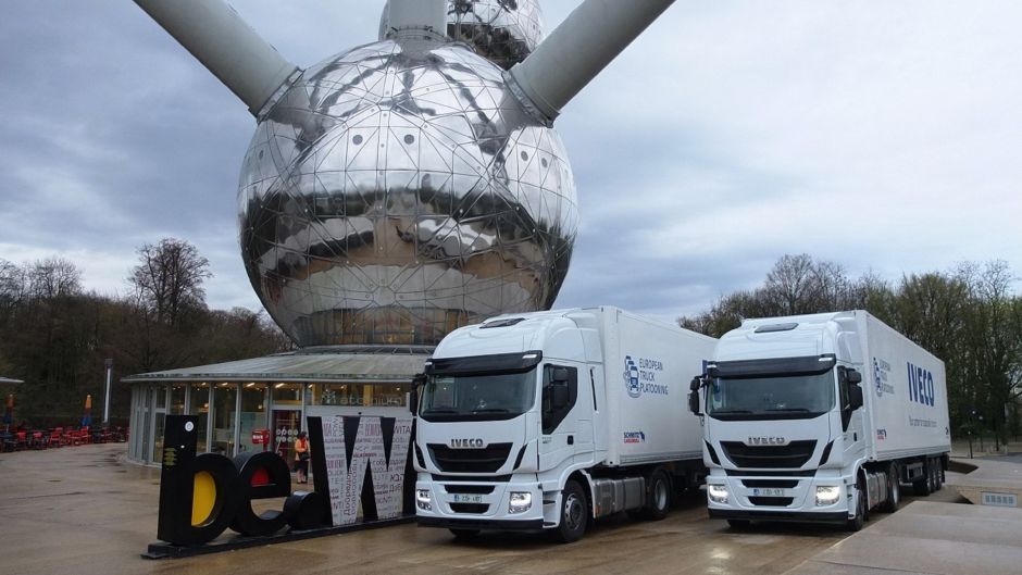 Desafio Europeu de Caminhões tem apresentação de Stralis autônomos