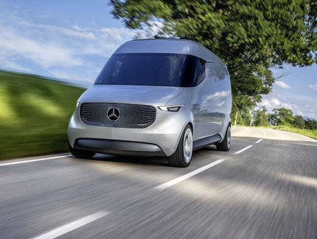 Vision Van: utilitário futurístico da Mercedes-Benz