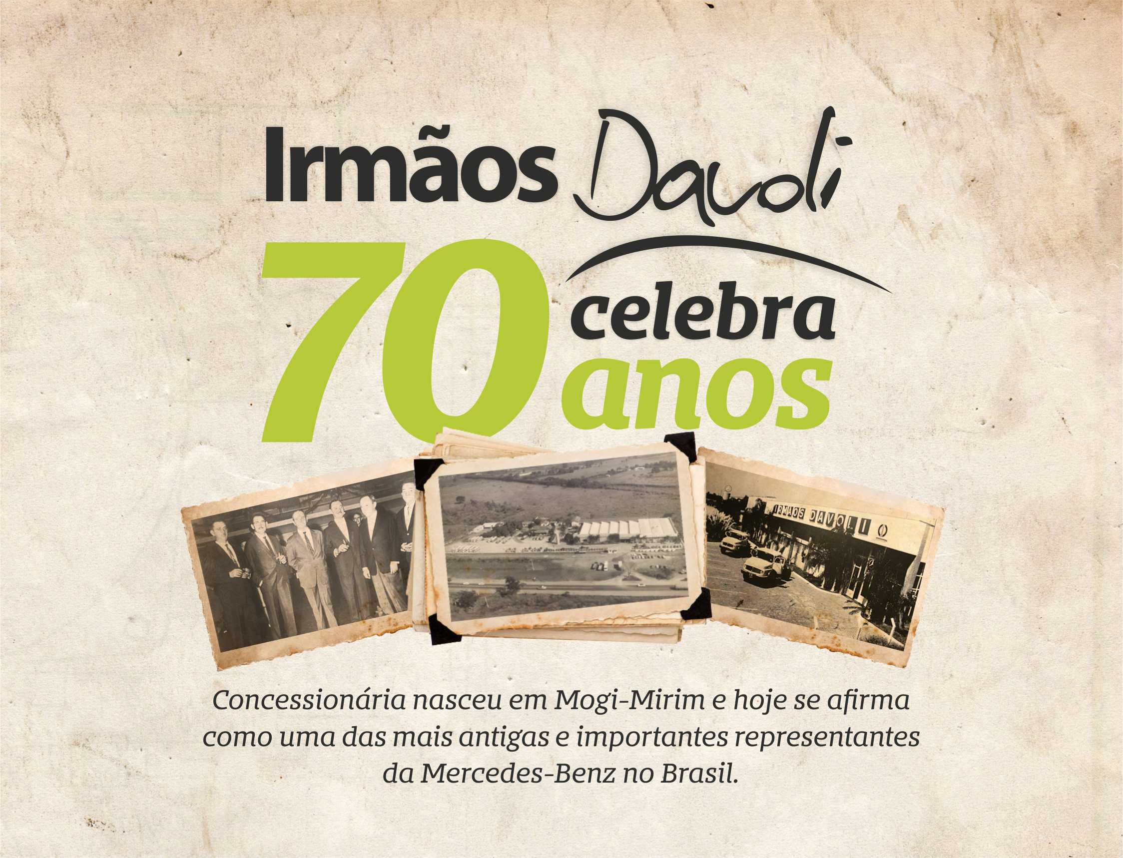 Irmãos Davoli celebra 70 anos