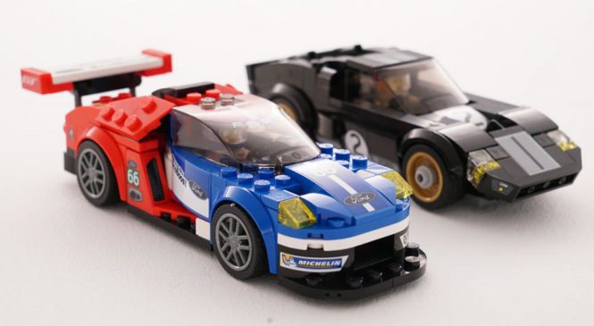 Ford GT40 e novo GT são imortalizados em coleção da Lego