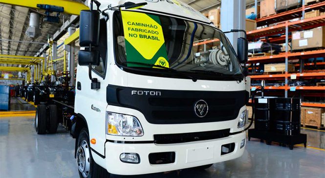 Foton Caminhões inicia em março a comercialização dos produtos nacionais.