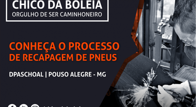 [VÍDEO] Conheça o processo de recapagem de pneus