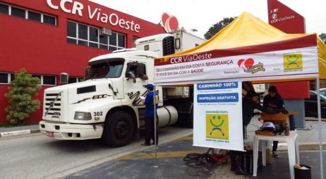 Problemas na iluminação, pneus e barra de direção são os mais comuns nos caminhões