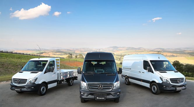 Mercedes-Benz aumenta em 73% as vendas de vans de passageiros Sprinter em janeiro