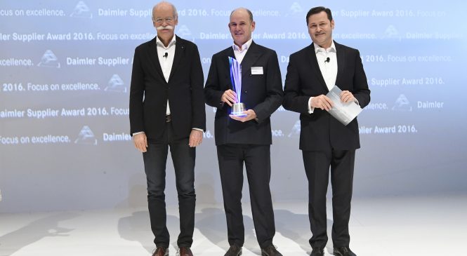 WABCO recebe prêmio de fornecedor do ano da Daimler AG