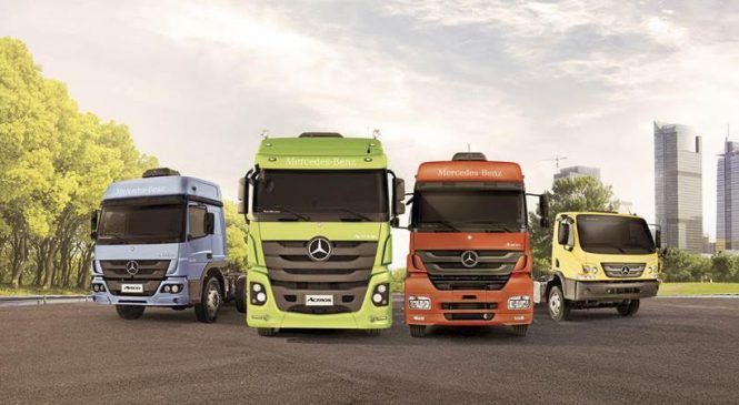 Mercedes-Benz lidera as vendas de caminhões na Argentina