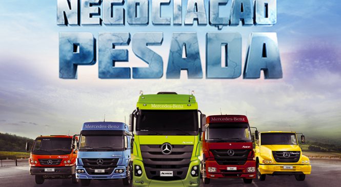 Mercedes-Benz lança campanha nacional para movimentar o mercado de caminhões