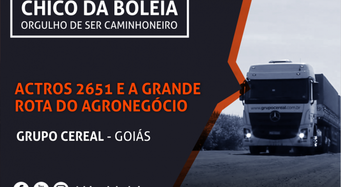 [VÍDEO] Actros 2651 e a grande rota do agronegócio