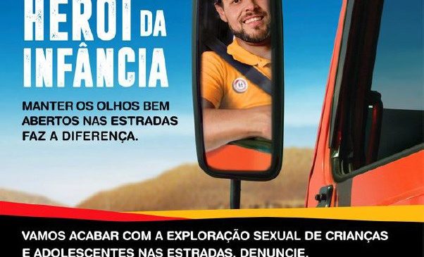 Childhood Brasil lança campanha “Herói da Infância” para homenagear caminhoneiros