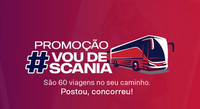 Scania cria promoção para comemorar seus 60 anos de Brasil