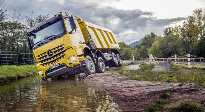 Arocs, o mestre de obras da Mercedes-Benz na Europa