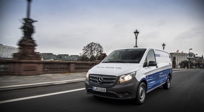 eVito: o primeiro elétrico dos comerciais leves da Mercedes-Benz