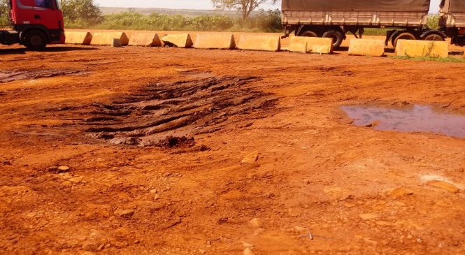 Caminhoneiros sofrem com demora para descarregar