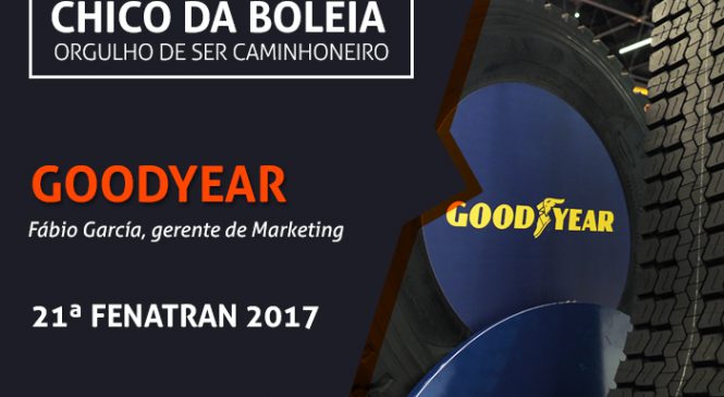 [VÍDEO] Goodyear lança quatro modelos de pneus durante a Fenatran 2017