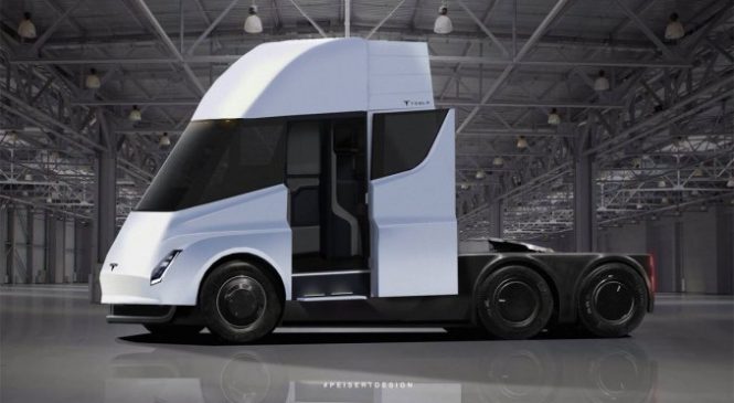 DHL faz encomenda de dez caminhões Tesla
