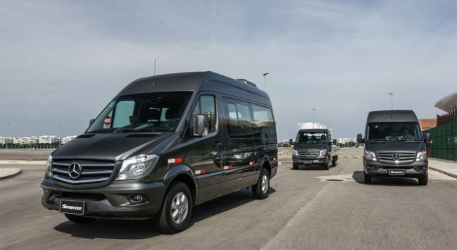 Sprinter retoma liderança em vendas de veículos Large Vans