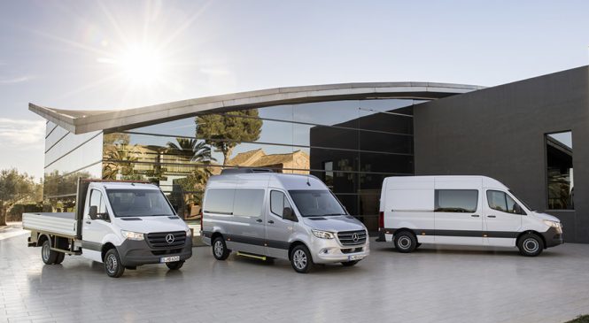 Mercedes-Benz Sprinter ganha nova geração e terá versão elétrica em 2019