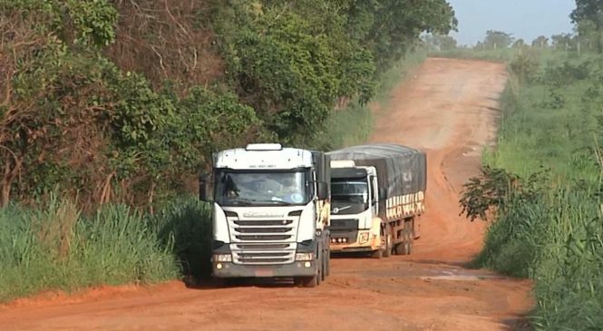 Caminhoneiros reclamam das péssimas condições das estradas no Maranhão