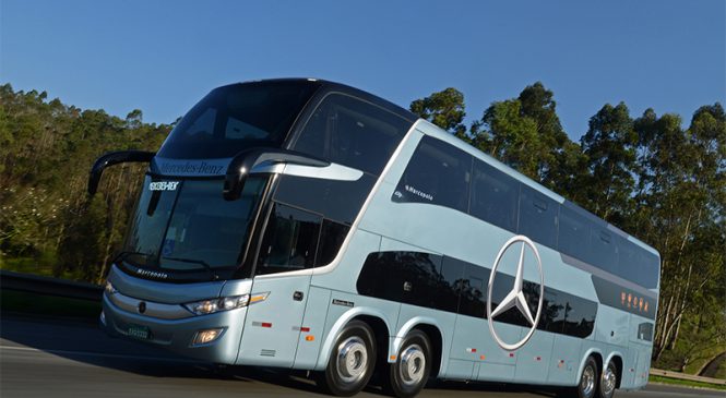 Mercedes-Benz do Brasil lidera as vendas de ônibus no primeiro bimestre