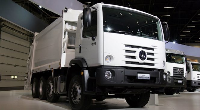 MAN Latin America oferece a maior linha de caminhões para coleta de resíduos