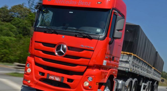 Mercedes-Benz lidera as vendas de caminhões extrapesados no primeiro trimestre de 2018