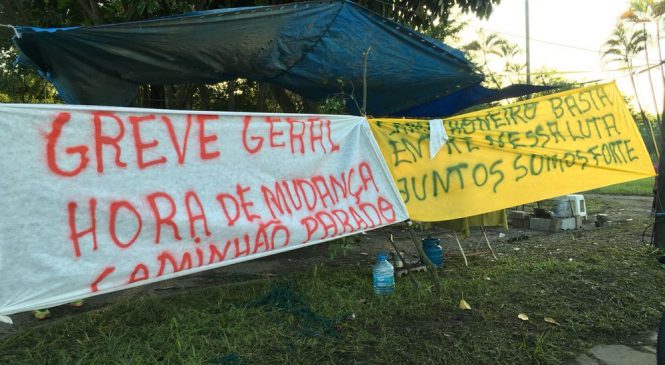 Caminhoneiros mantêm manifestações contra o preço do combustível